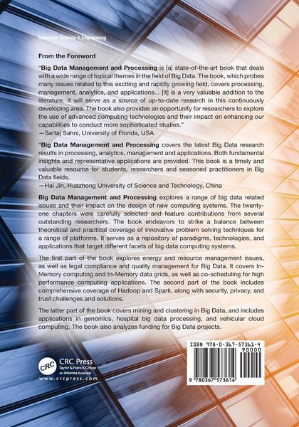 Produktbild: Big Data Management and Processing