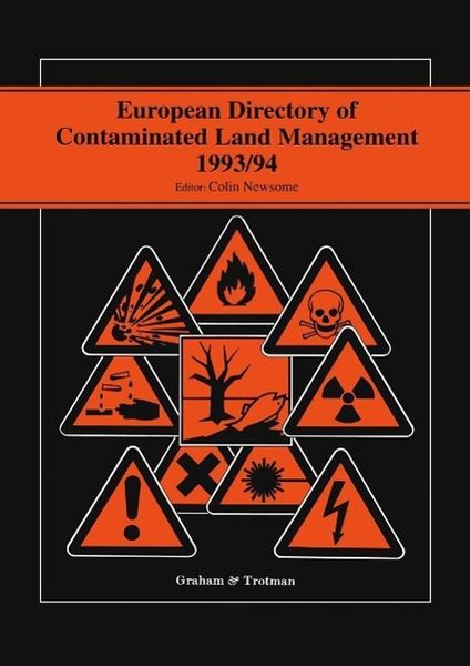 Produktbild: European Directory of Contaminated Land Management 1993/94