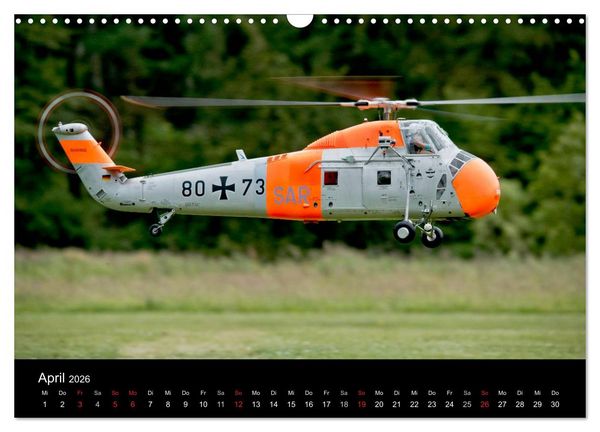 Produktbild: Modellhelis (Wandkalender 2026 DIN A3 quer), CALVENDO Monatskalender