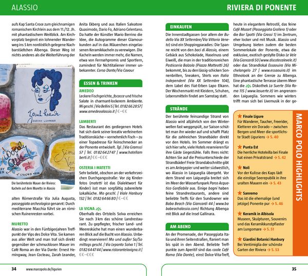 Produktbild: MARCO POLO Reisef&uuml;hrer Ligurien, Italienische Riviera, Cinque Terre