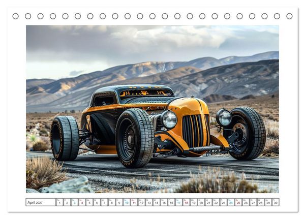 Produktbild: Road Kings (Tischkalender 2027 DIN A5 quer), CALVENDO Monatskalender