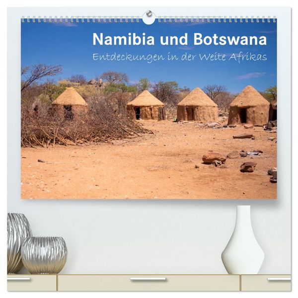 Produktbild: Namibia und Botswana - Entdeckungen in der Weite Afrikas (hochwertiger Premium Wandkalender 2026 DIN A2 quer), Kunstdruck in Hochglanz