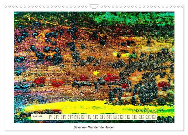 Produktbild: Rostgem&auml;lde (Wandkalender 2027 DIN A3 quer), CALVENDO Monatskalender