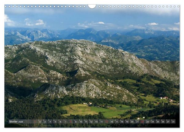 Produktbild: Le Nord de l'Espagne (Calendrier mural 2026 DIN A3 vertical), CALVENDO calendrier mensuel