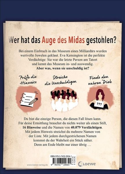 Produktbild: Ist Eva unschuldig? (Cross-Out-Crime Logikr&auml;tsel)