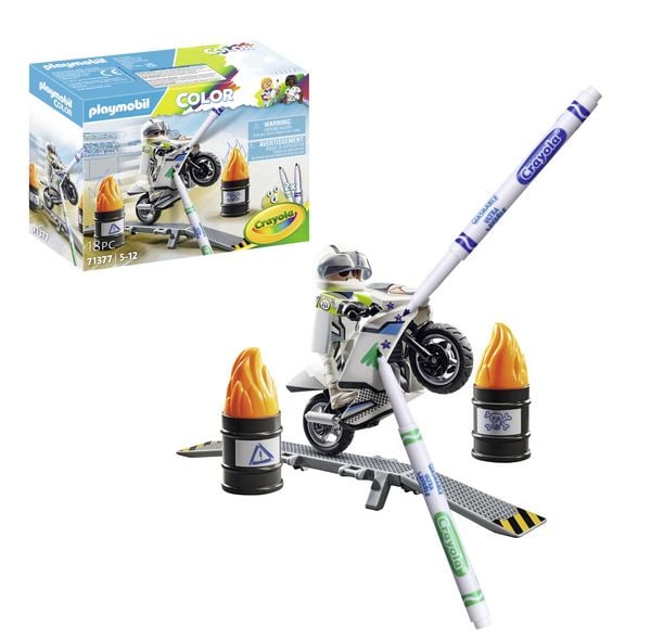Playmobil Color Motorrad 71377