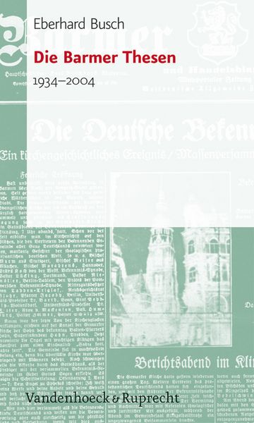 Produktbild: Die Barmer Thesen