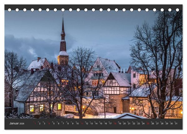 Produktbild: Stadtportrait Osnabr&uuml;ck (Tischkalender 2026 DIN A5 quer), CALVENDO Monatskalender