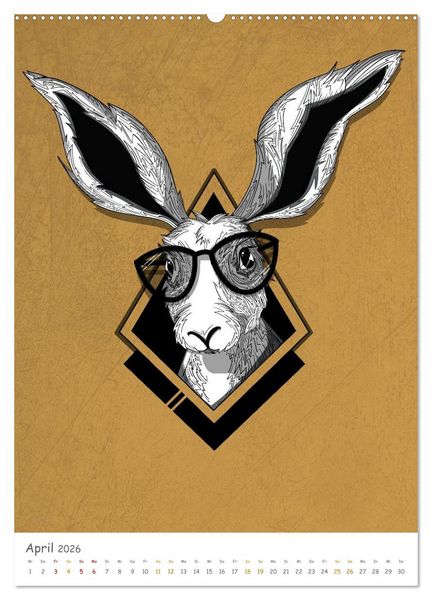 Produktbild: Fauna Fantastica (hochwertiger Premium Wandkalender 2026 DIN A2 hoch), Kunstdruck in Hochglanz