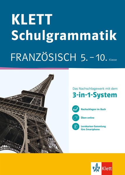 Produktbild: Klett Schulgrammatik Franz&ouml;sisch 5.-10. Klasse
