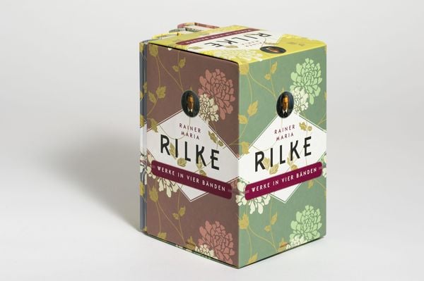Produktbild: Rainer Maria Rilke, Werke in vier B&auml;nden (Gedichte I - Gedichte II - Erz&auml;hlende Prosa - Schriften) (4 B&auml;nde im Schuber)