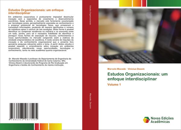 Produktbild: Estudos Organizacionais: um enfoque interdisciplinar