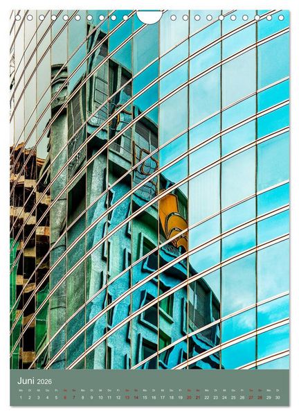 Produktbild: Architektur im Spiegelbild (Wandkalender 2026 DIN A4 hoch), CALVENDO Monatskalender