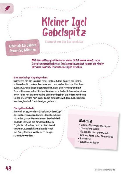 Produktbild: Das Krippen-Jahreszeitenbuch: Kreativ mit allen Sinnen
