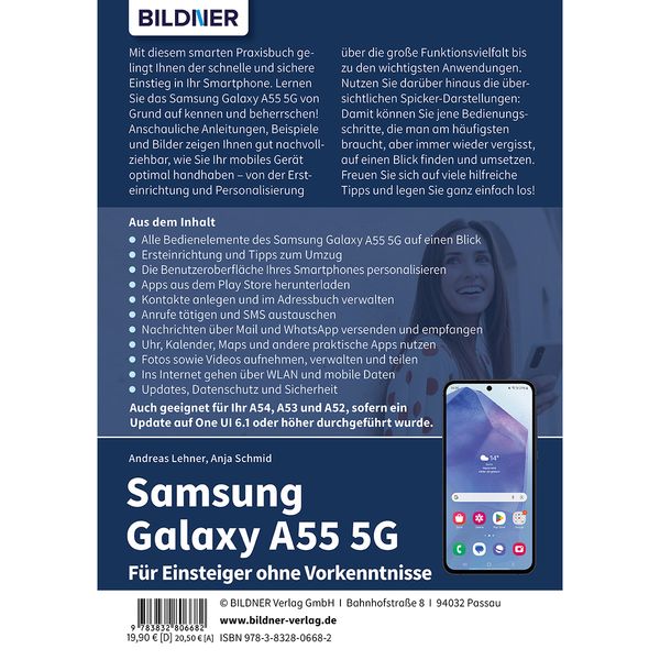 Produktbild: Samsung Galaxy A55 5G - F&uuml;r Einsteiger ohne Vorkenntnisse