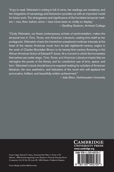 Produktbild: Time, Tense, and American Literature