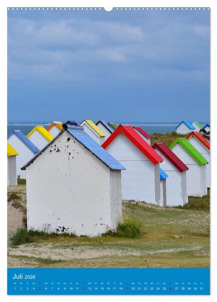 Produktbild: Impressionen aus der Normandie (hochwertiger Premium Wandkalender 2026 DIN A2 hoch), Kunstdruck in Hochglanz