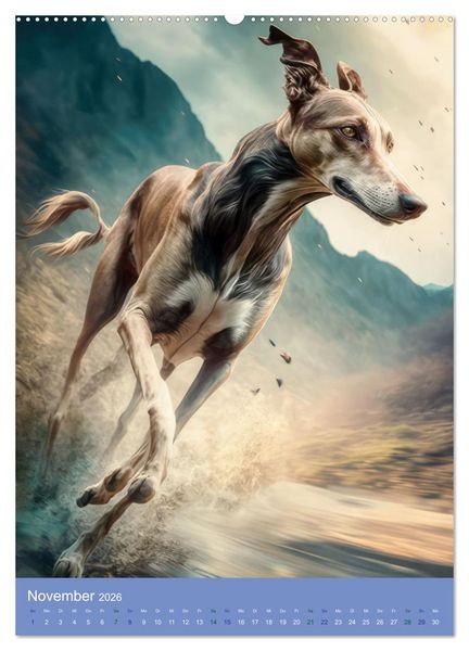Produktbild: Hunde mit Temperament (Wandkalender 2026 DIN A2 hoch), CALVENDO Monatskalender