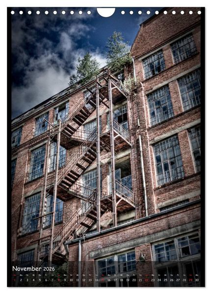 Produktbild: Lost Places II, Vergessene Orte (Wandkalender 2026 DIN A4 hoch), CALVENDO Monatskalender