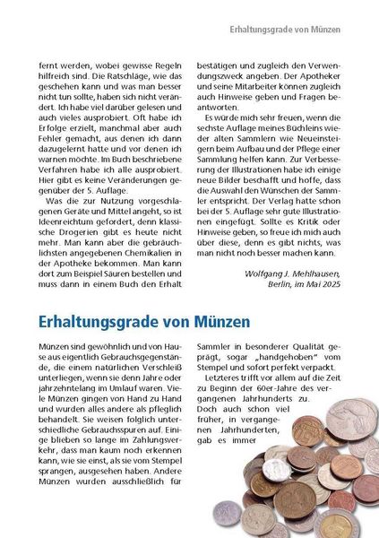Produktbild: Handbuch zur M&uuml;nzpflege