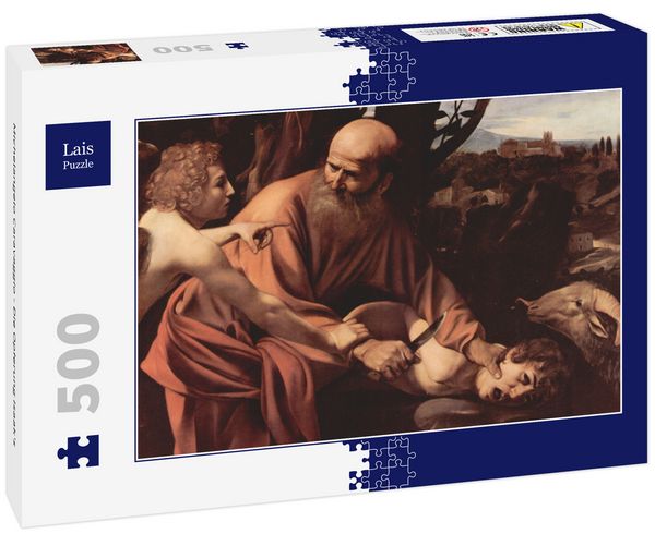 Lais Puzzle Michelangelo Caravaggio - Die Opferung Isaak's 500 Teile