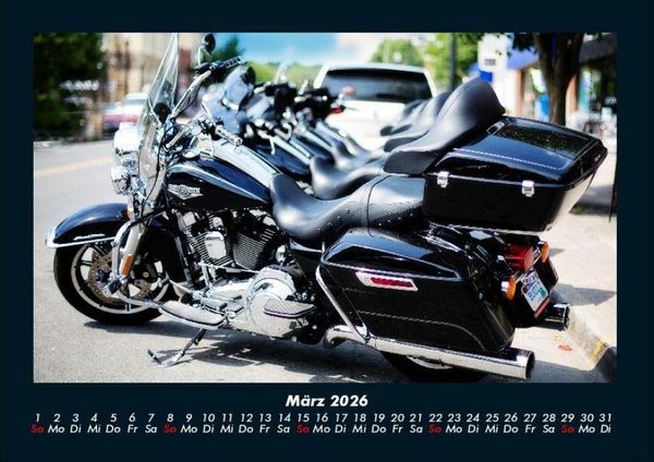 Produktbild: Motorr&auml;der 2026 Fotokalender DIN A4
