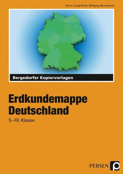 Produktbild: Erdkundemappe Deutschland