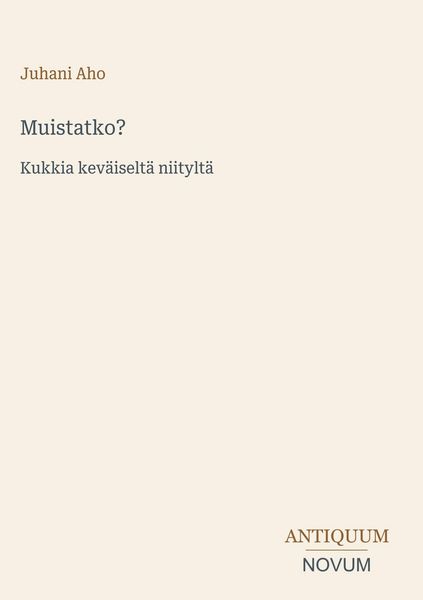 Produktbild: Muistatko?