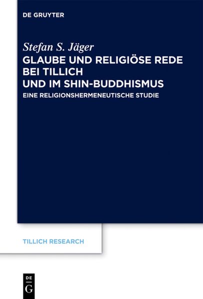 Produktbild: Glaube und Religi&ouml;se Rede bei Tillich und im Shin-Buddhismus