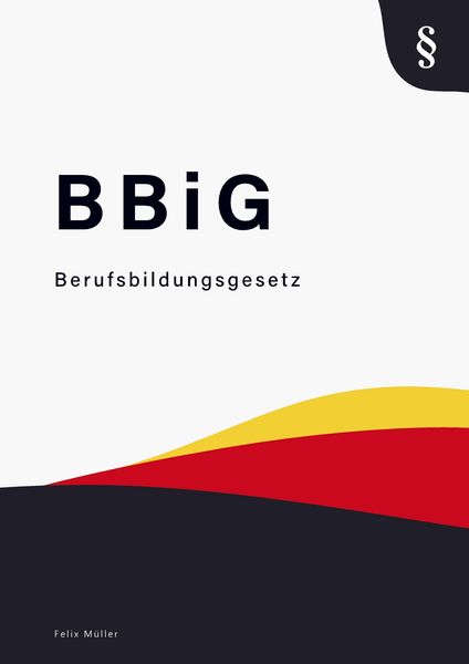 Produktbild: Berufsbildungsgesetz