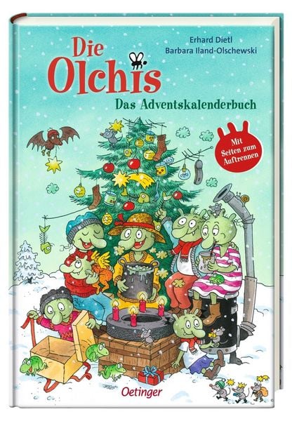 Produktbild: Die Olchis. Das Adventskalenderbuch