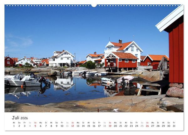 Produktbild: Schwedische Sehnsuchtsorte (Wandkalender 2026 DIN A2 quer), CALVENDO Monatskalender