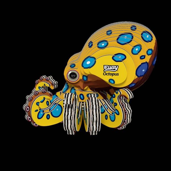 Produktbild: EUGY - 3D Bastelset Oktopus