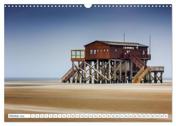 Produktbild: St. Peter-Ording Stranderlebnisse (Wandkalender 2026 DIN A3 quer), CALVENDO Monatskalender