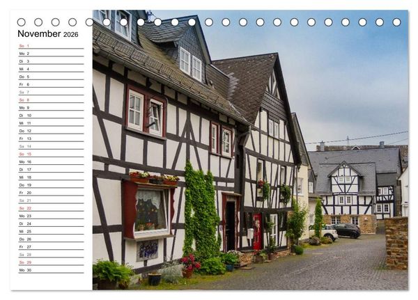 Produktbild: Der Westerwald (Tischkalender 2026 DIN A5 quer), CALVENDO Monatskalender