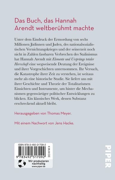 Produktbild: Elemente und Urspr&uuml;nge totaler Herrschaft