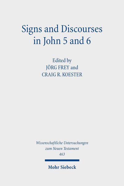 Produktbild: Signs and Discourses in John 5 and 6