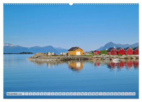 Produktbild: Norwegen erkunden mit dem Wohnmobil (Wandkalender 2026 DIN A2 quer), CALVENDO Monatskalender