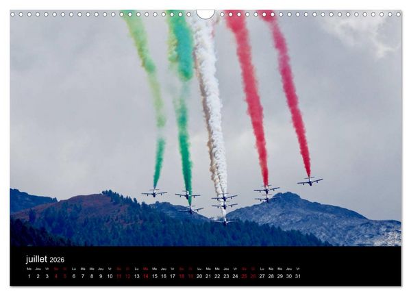 Produktbild: Les Frecce Tricolori (Calendrier mural 2026 DIN A3 vertical), CALVENDO calendrier mensuel