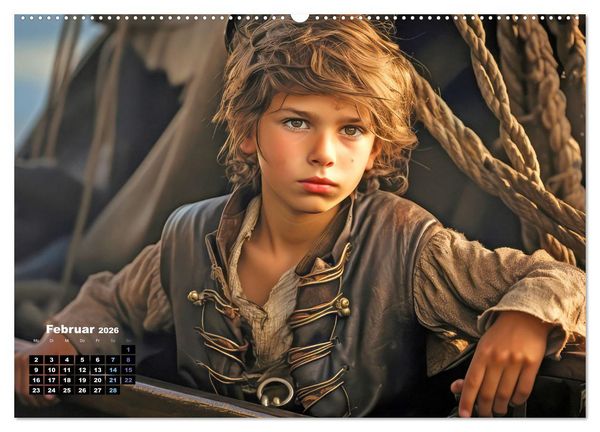 Produktbild: Piraten - Eine unsterbliche Faszination (Wandkalender 2026 DIN A2 quer), CALVENDO Monatskalender