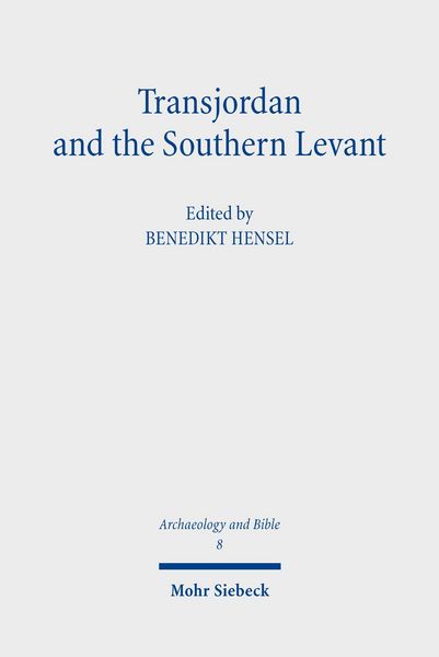 Produktbild: Transjordan and the Southern Levant