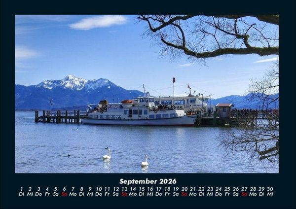 Produktbild: Boote und Segelschiffe 2026 Fotokalender DIN A4