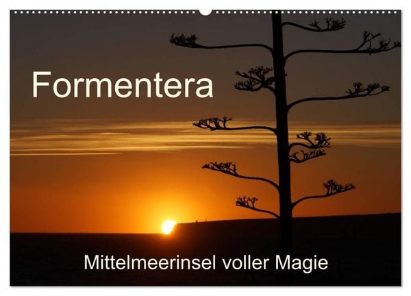 Produktbild: Formentera - Mittelmeerinsel voller Magie (Wandkalender 2026 DIN A2 quer), CALVENDO Monatskalender