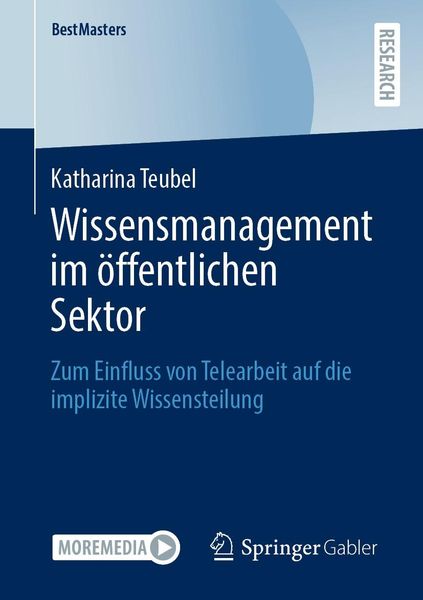 Produktbild: Wissensmanagement im &ouml;ffentlichen Sektor