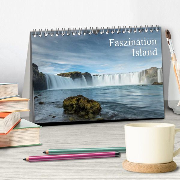 Produktbild: Faszination Island (Tischkalender 2026 DIN A5 quer), CALVENDO Monatskalender