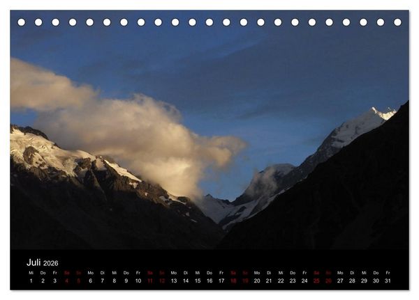 Produktbild: Wolken. (Tischkalender 2026 DIN A5 quer), CALVENDO Monatskalender
