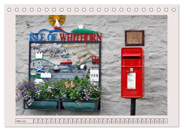 Produktbild: Sie haben Post - Briefk&auml;sten in Schottland (Tischkalender 2026 DIN A5 quer), CALVENDO Monatskalender