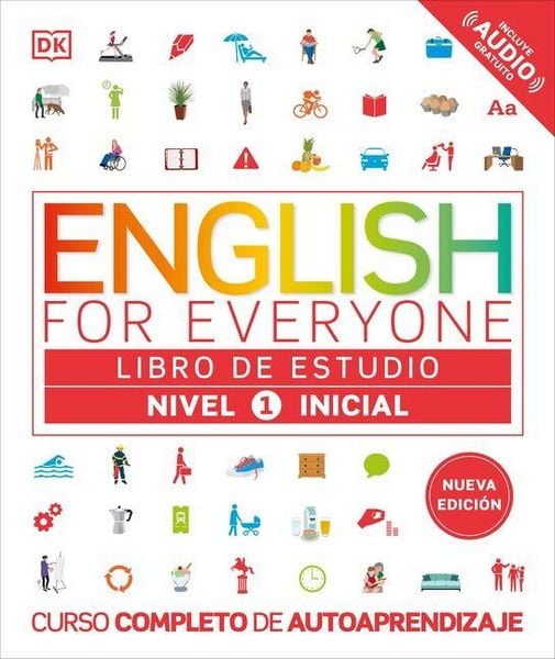Produktbild: English for Everyone Nivel 1 Inicial: Libro de Estudio