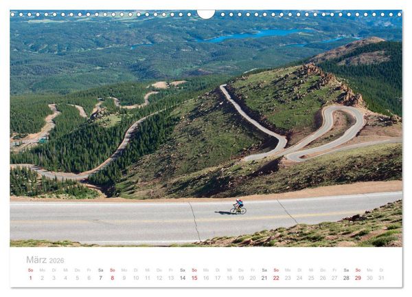 Produktbild: Colorado - H&ouml;henrausch mit dem Rennrad (Wandkalender 2026 DIN A3 quer), CALVENDO Monatskalender
