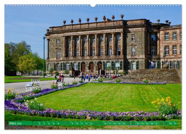 Produktbild: Bad Wilhelmsh&ouml;he Bergpark und Wasserspiele (hochwertiger Premium Wandkalender 2026 DIN A2 quer), Kunstdruck in Hochglanz